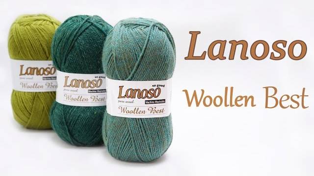 Woollen Best Lanoso. Пряжа из 100% шерсти (360p)