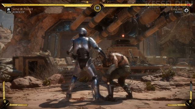 Robocop Vs Kano - Mortal Kombat 11