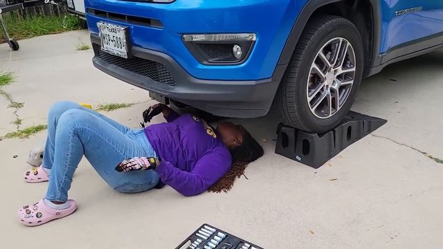 Oil Change Day for the 2018 Jeep compass