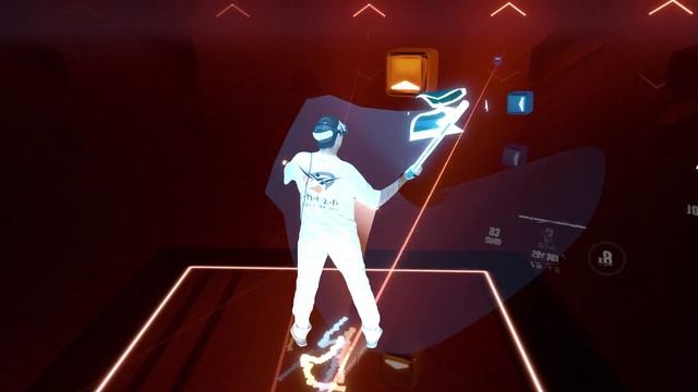 Beat Saber - Skrillex - First Of The Year [Equinox] (Expert+ 90° ) [Mixed Reality]
