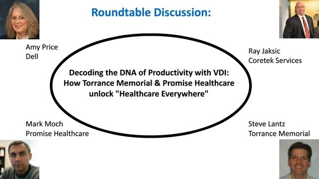 Webinar: Decoding the DNA of Productivity with VDI