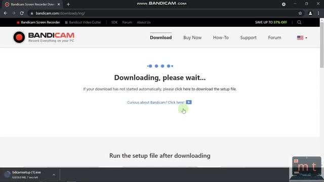 How to download  Bandicam on PC ..Screen Recorder /Screen recorder for windows || By M T Tech