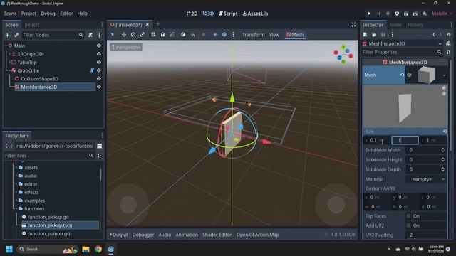 Godot 4.0.1 Augmented Reality Tutorial