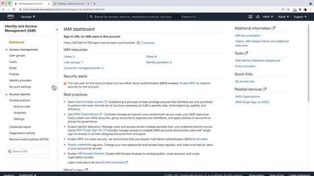AWS CLI Install