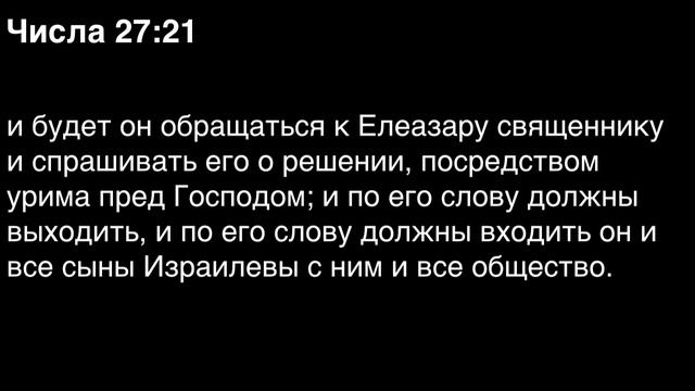 День 43. Библия за год. Книга Числа. Главы 26-29