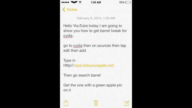 How to get barrel iOS 7.0.4 using cydia