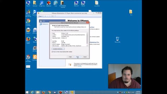 Installing Windows on a Virtual Machine