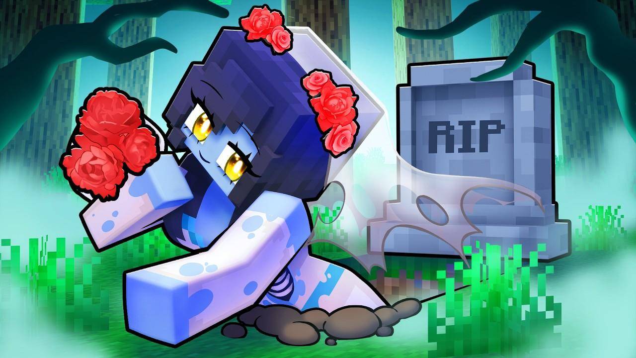 Играю в роли МЕРТВОЙ НЕВЕСТЫ в Minecraft! перевод - Aphmau