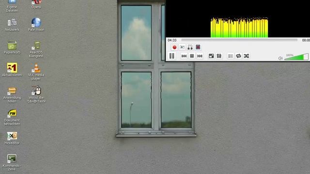 "Windows!" (with hinges), on canvas, circa 2017 - - The coolest ReactOS image for VirtualBox - ever