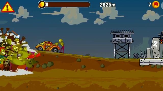 Zombie road trip Gameplay