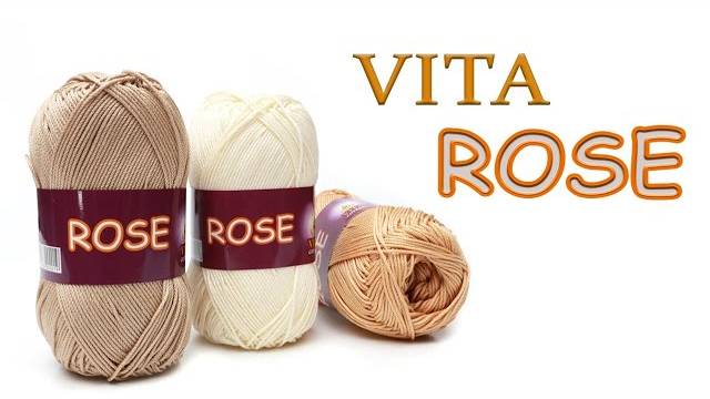 Rose Vita - пряжа прямиком из Индии, которая отлично будет держать форму несмотря ни на что (360p)