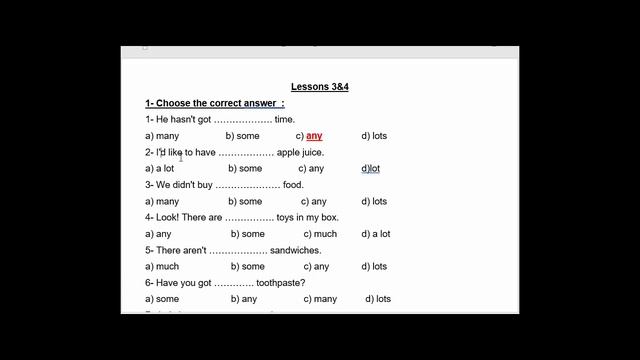 Lessons 3,4 - Unit8 AL