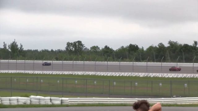 Pocono Dafanz Track Time 4 Cars 6-13-2021 Tesla Model 3 Performance - Camcorder Compilation