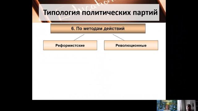 Лекция. Политичекая партия. ЕГЭ