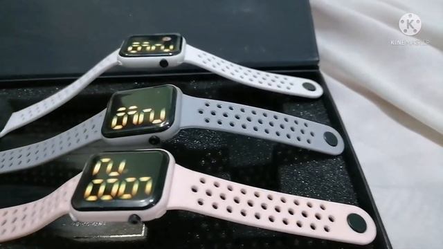 Apple watch series 2 42mm Pink white and Gray Color only in RS. 375/-