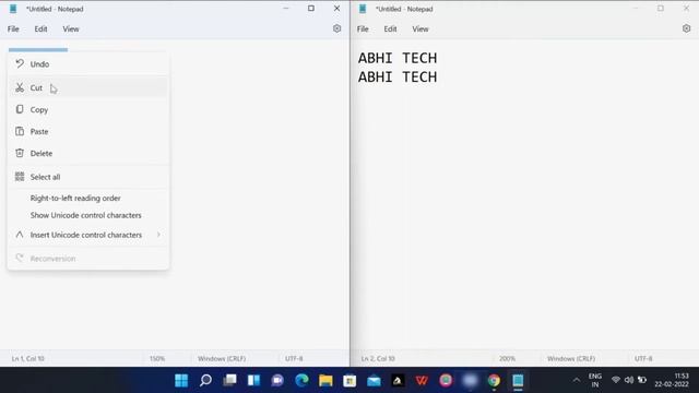 How To Copy, Cut, Paste and Delete file or Folder on Windows 11