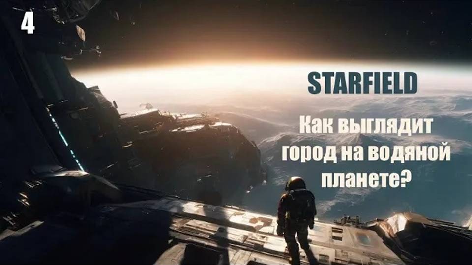 Starfield - Часть 4 - Водная планета и украденный корабль