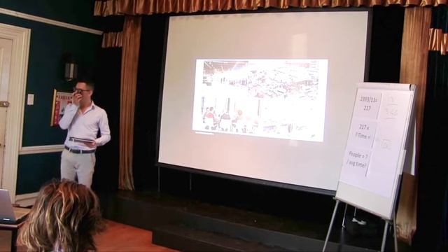 Jean-Pierre Murray-Kline, talks to a NGO about sustainable business.