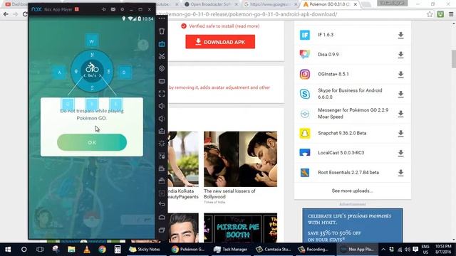 How to Play Pokemon Go from Windows PC -  Part 1