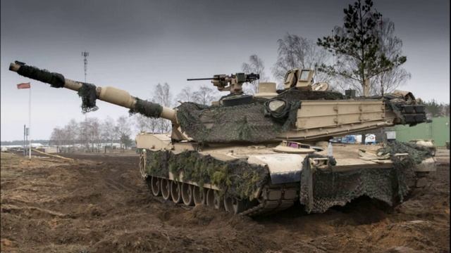 ВСУ используют американский танк Abrams в Курской области