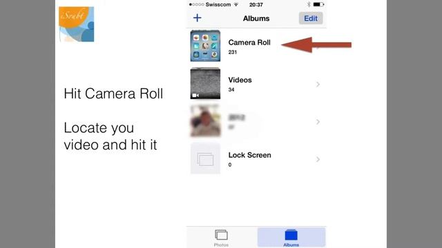 Recording Slow Motion video Using the camera app in iPhone 5S