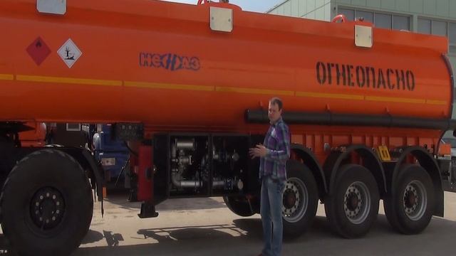 Автопоезд-бензовоз 53504-46 с ППЦ НЕФАЗ 96931-07 (27куб) (2часть)