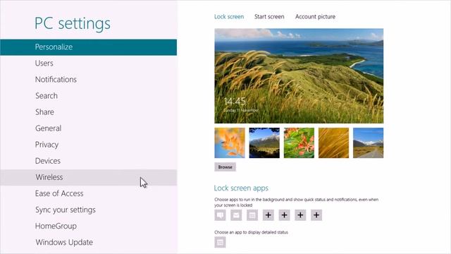 Check if the computer's wireless functionality is enabled in Windows 8