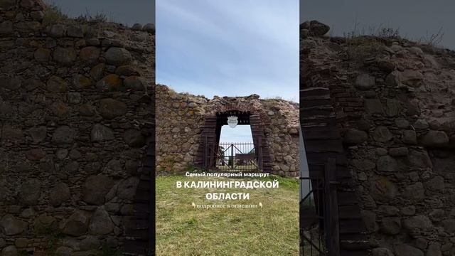 Самый популярный маршрут по Калининградской области