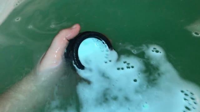 BombaDear Witch Please Green Apple Cauldron BathBomb
