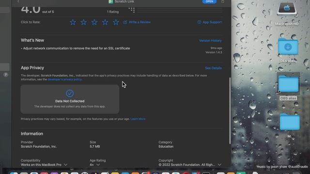 Scratch Link App: Mac App Store (Basic Overview)