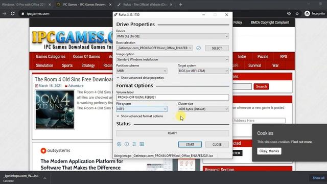 Easy way to format your own PC! using RUFUS