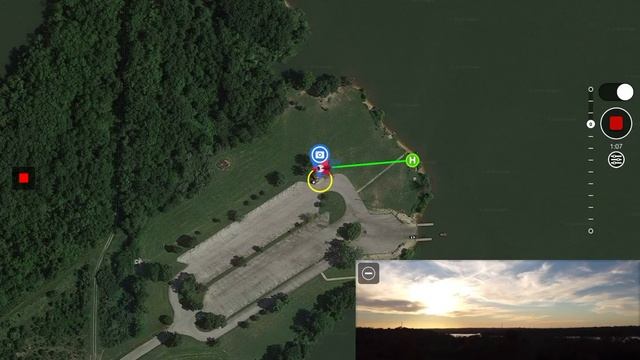 DJI  Mavic Mini Litchi iOS Beta Orbit Test