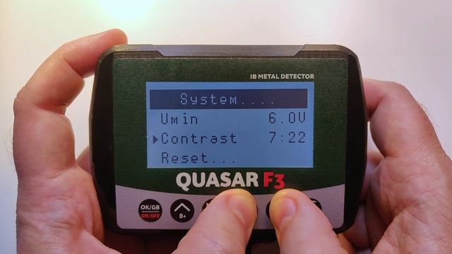 EN: YourDetector Quasar F3 metal detector. User guide