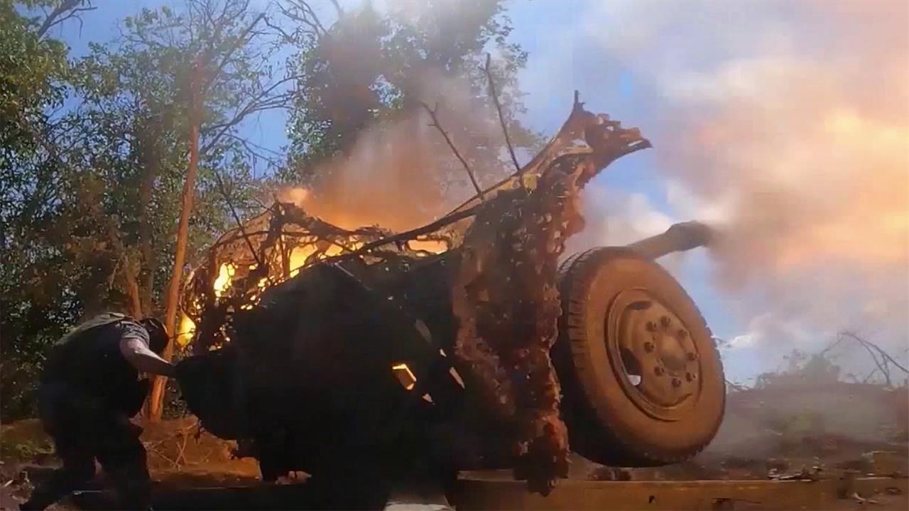 Бойцы группировки войск "Запад" освободили село Новосадовое в Донецкой республике