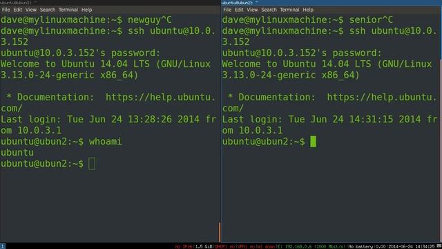 Basic Tmux Tutorial, Part 2 -- Shared Sessions