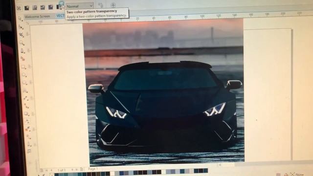 TUTORIAL MEMBUAT VECTOR MOBIL LAMBORGHINI HURACAN DI COREL DRAW X7