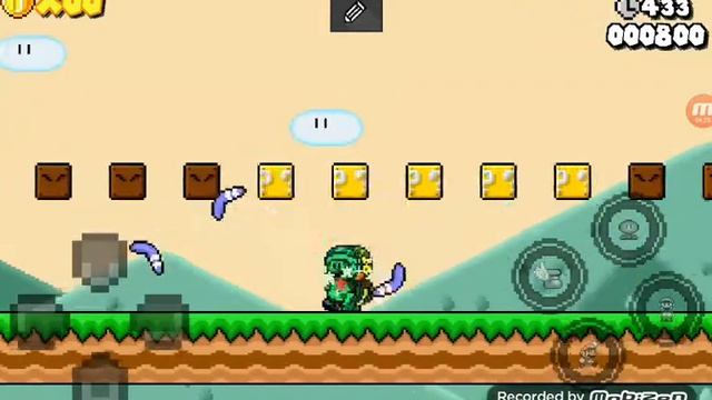 Mostrando poderes no super Xeno maker...