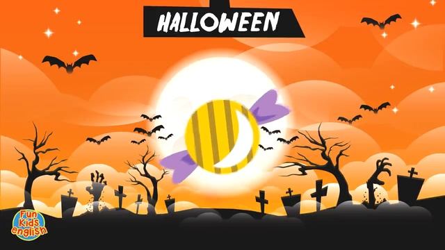 Learn Halloween Vocabulary #3 _ Video Flashcards _ Kindergarten, Preschool & ESL _ Fun Kids English