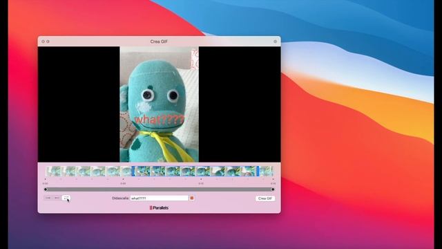 GIF personalizzate con Parallels Toolbox