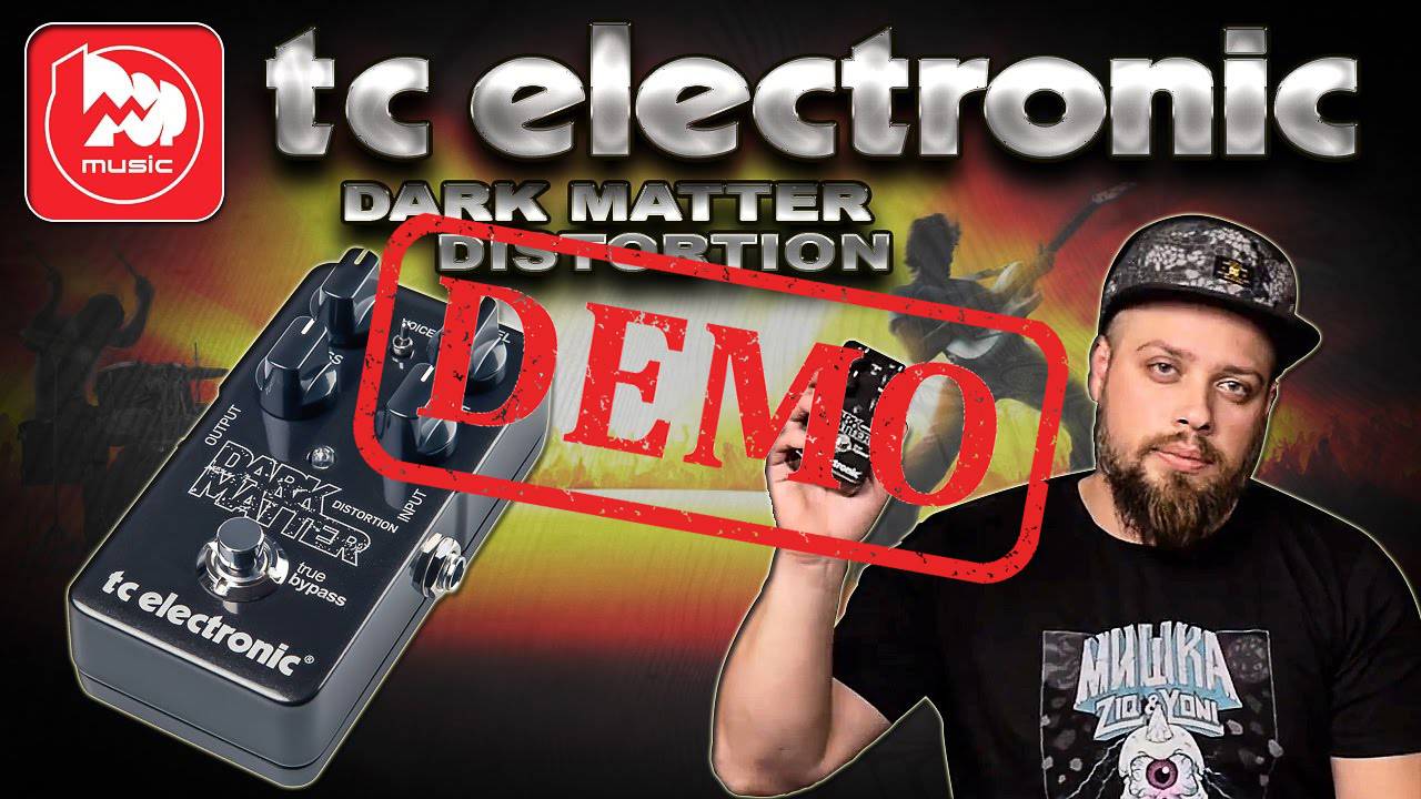 Гитарная педаль TC ELECTRONIC Dark Matter Distortion - демонстрация звучания