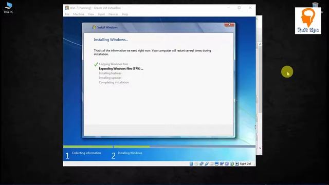 How to install windows 7 on virtual box | by raju ahmed | VM-part-04