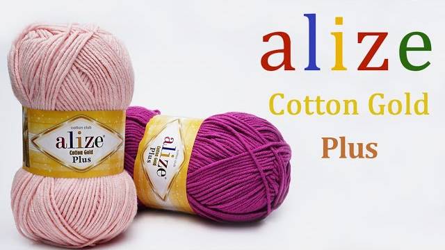 Обзор на пряжу Коттон голд Плюс Ализе _ Cotton Gold Plus Alize. Идеально для детских и летних вещей.