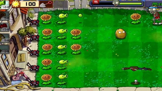 Plants vs Zombies Adventure Level 6 , Android iOS Games , Ibrahim KZ Gamer