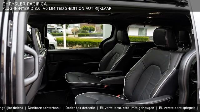 CHRYSLER PACIFICA - Plug-In-Hybrid 3.6i V6 LIMITED S-edition Aut Rijklaar