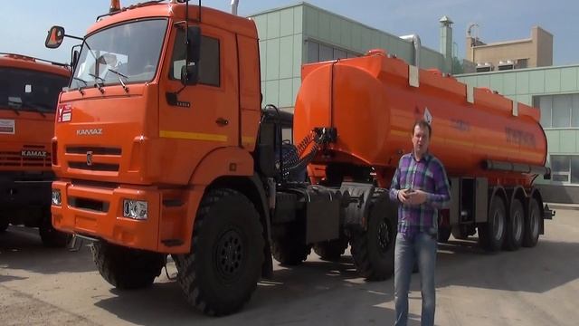 Автопоезд-бензовоз 53504-50 с ППЦ НЕФАЗ 96931-07 (27куб) (1часть)