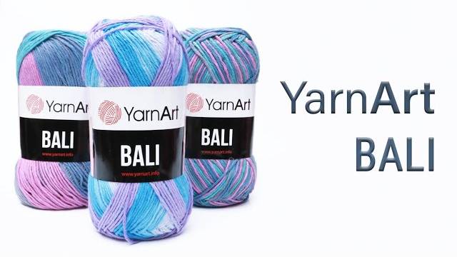 YarnArt Bali - эта пряжа одна из самых приятных, которую только можно применять для вязания одежды (