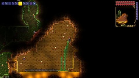 Terraria Honey Block Tutorial How to get honey block in Terraria