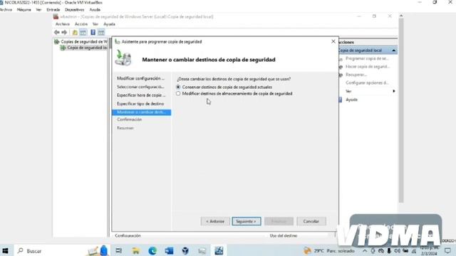 Práctica 5 - Instalar Windows Server Backup