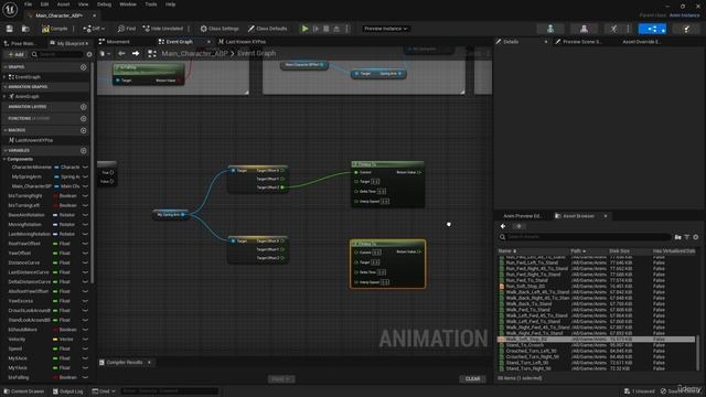 96. Set up the animation BP  Part 2