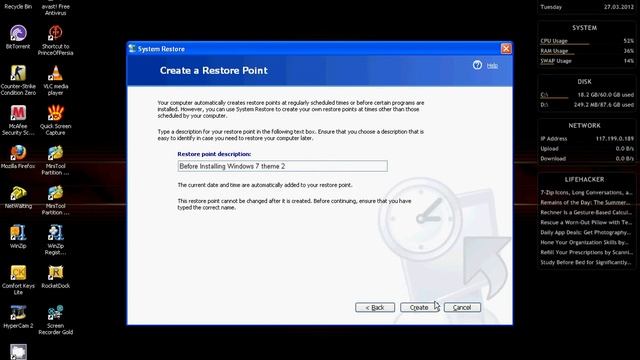 How To: System Restore For Windows XP | Very Easy